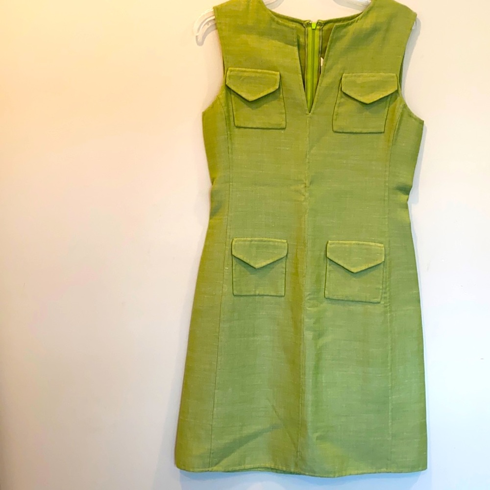 Oscar de la Renta Linen Dress